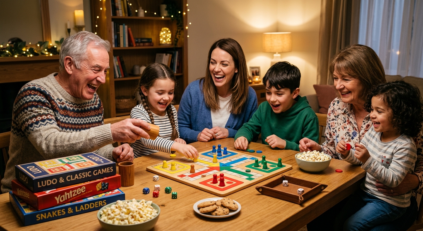 Building a Family Game Night Around Ludo and Other Dice Games