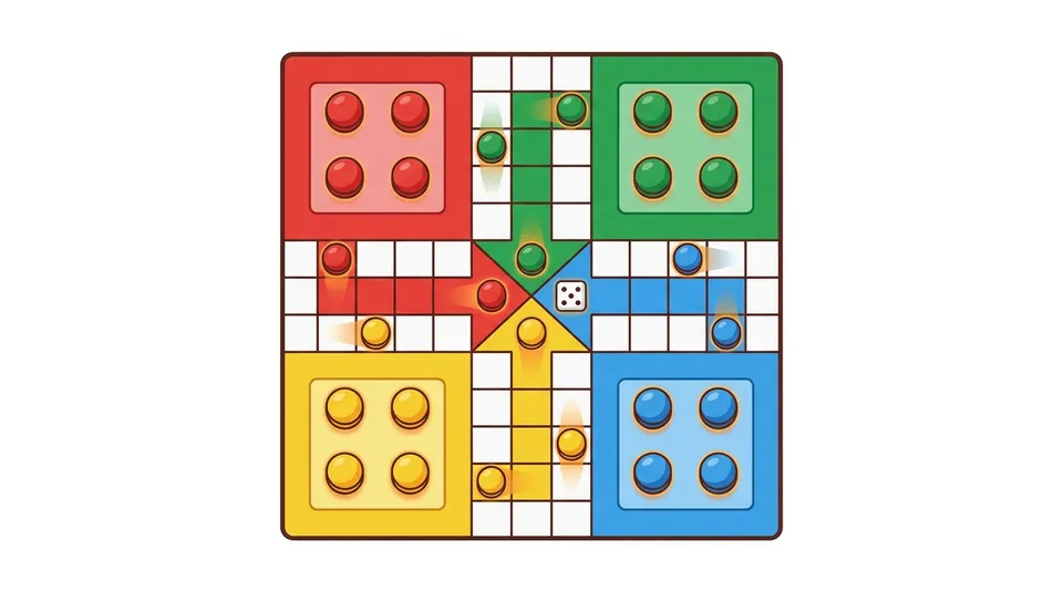 Quick Ludo rules - illustrated Ludo board overview